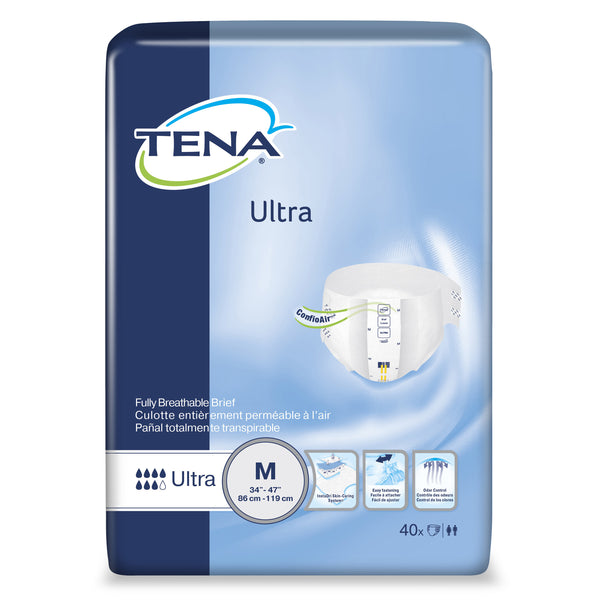 TENA® Ultra Incontinence Brief M (40 Count)