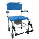 Bariatric Aluminum Rehab Shower Commode Chair