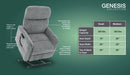 Pride Sitting Pretty Genesis Lift Chair
