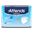 Attends Advanced Protective Underwear Youth/S (20 Count)