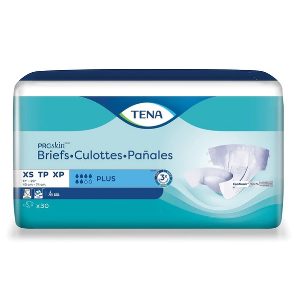 TENA ProSkin™ Plus Incontinence Brief, Youth XS (30 Count)