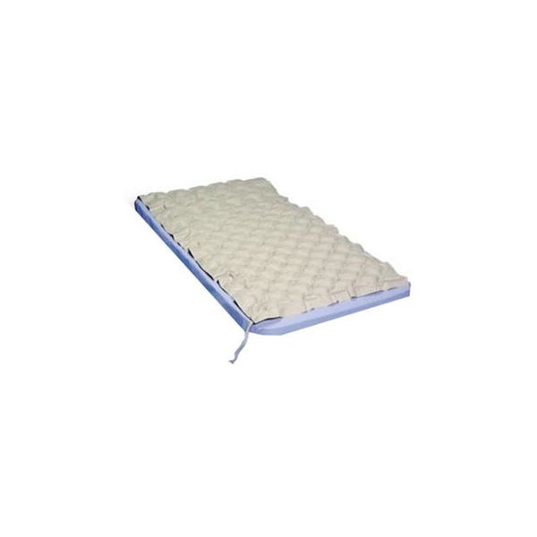 Ripled Air Mattress, with Tubing, W38" x L78" X H2.5" Beige