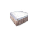 Mattress Protector, Vinyl, Zipper Fit, Queen, W60" x L80" x H6.5" White