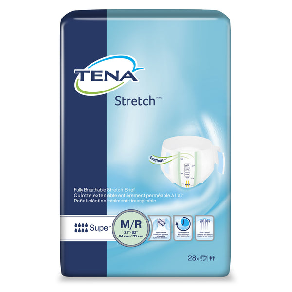 TENA Stretch™ Super Incontinence Brief  M (28 Count)