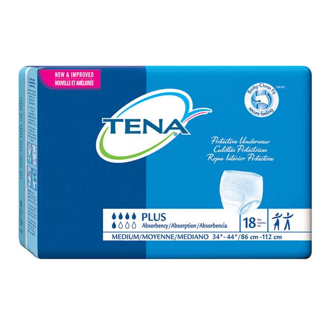 TENA® Protective Underwear, Plus Absorbency M (18 Count)