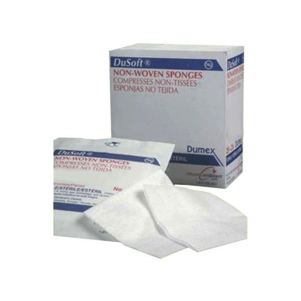 Dusoft® Gauze Sponge, Non-Woven, 4-Ply, Non-Sterile (200 Count)