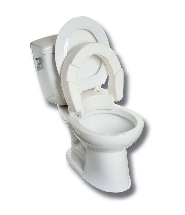 4" Hinged Raised Toilet Seat