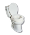4" Hinged Raised Toilet Seat