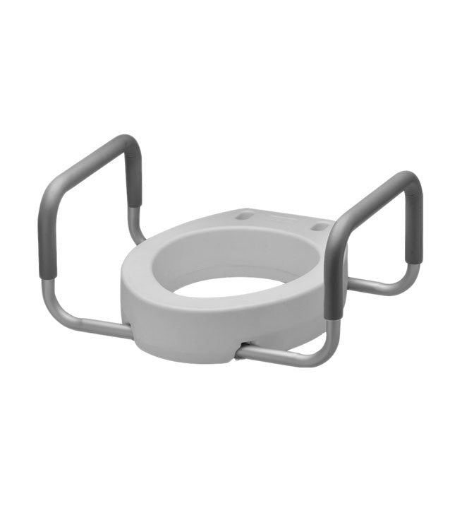 4" Raised Toilet Seat with Arms