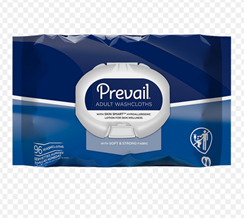 Prevail Adult Washcloth Scented (96 Count)