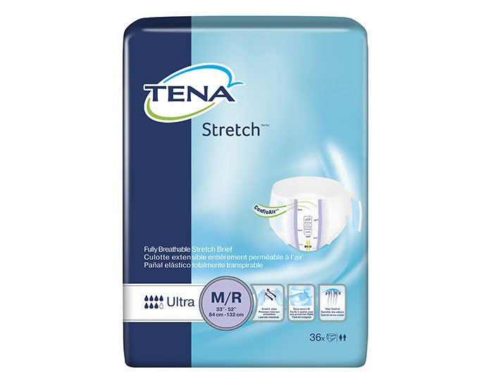 TENA Stretch™ Ultra Incontinence Brief M (36 Count)
